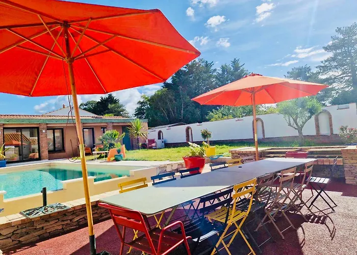 Villa Des Plages 285 M2 Classé 5étoiles Premium 14 Personnes Et Piscine *