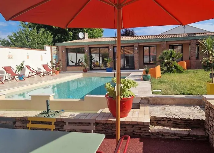 Villa Des Plages 285 M2 Classé 5étoiles Premium 14 Personnes Et Piscine